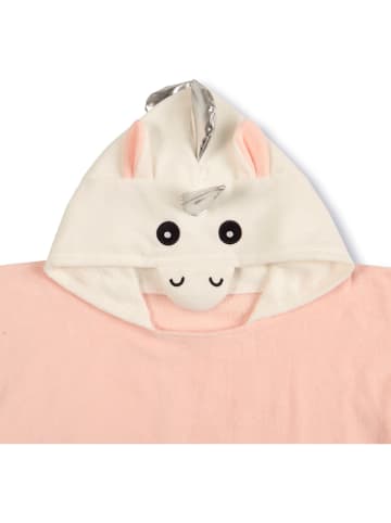 Good Morning Ręcznik plażowy "Lola" w kolorze szaroróżowo-białym