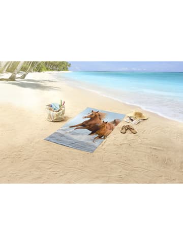 Good Morning Strandtuch "Free" in Bunt