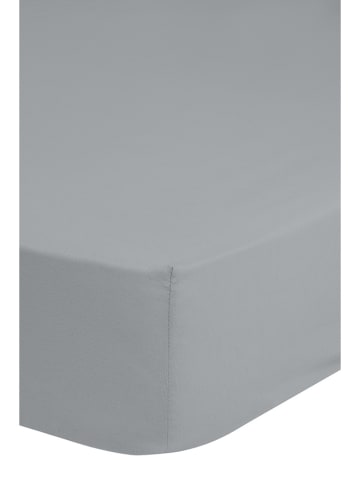 Good Morning Jersey hoeslaken "Good Morning" grijs