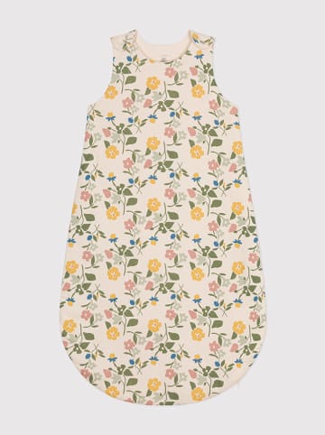 PETIT BATEAU Babyslaapzak crème/groen/lichtroze