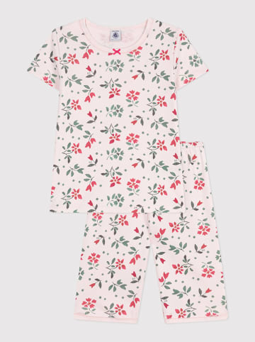 PETIT BATEAU Piżama w kolorze jasnoróżowym
