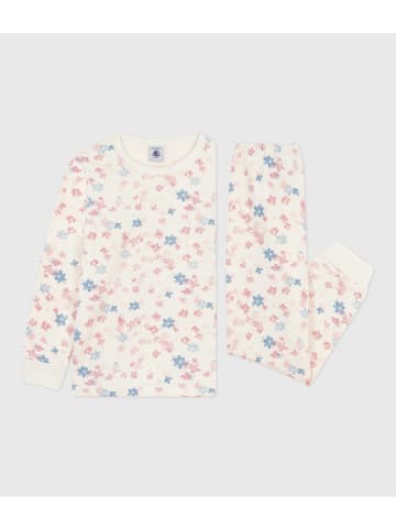 PETIT BATEAU Piżama w kolorze kremowym