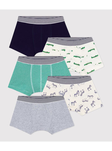 PETIT BATEAU Bokserki (5 par) w różnych kolorach