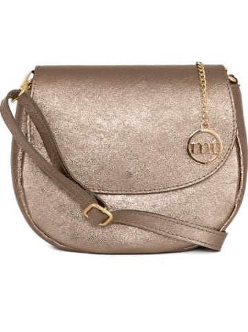 Mia Tomazzi Leder-Umhängetasche in Rosa - (B)23 x (H)19 x (T)8 cm