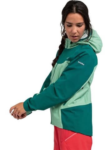 Schöffel Regenjacke "Epic Trail" in Türkis