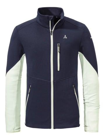 Schöffel Fleecejacke "Lodron" in Dunkelblau/ Weiß