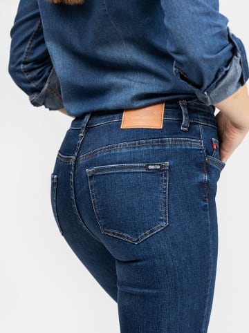 BIG STAR Dżinsy - Skinny fit - w kolorze granatowym