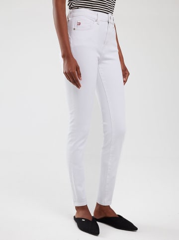 BIG STAR Dżinsy - Slim fit - w kolorze białym