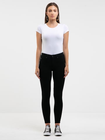 BIG STAR Dżinsy "Melinda" - Skinny fit - w kolorze czarnym