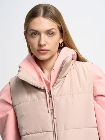 BIG STAR Kamizelka pikowana w kolorze jasnoróżowym