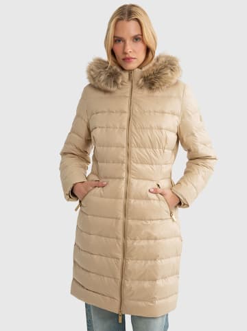 BIG STAR Daunenmantel in Beige