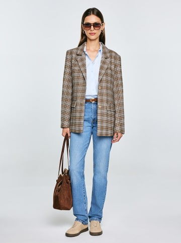 BIG STAR Blezer w kolorze beżowym