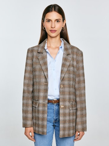 BIG STAR Blezer w kolorze beżowym