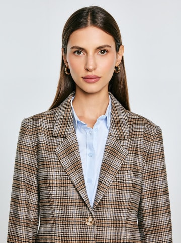 BIG STAR Blezer w kolorze beżowym