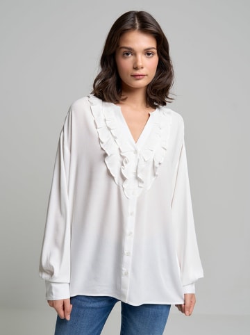 BIG STAR Bluzka w kolorze białym