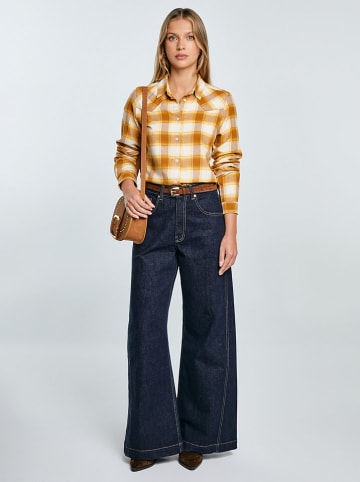 BIG STAR Hemd in Gelb/ Orange