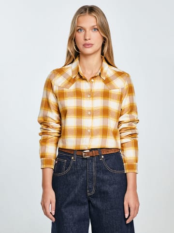BIG STAR Hemd in Gelb/ Orange