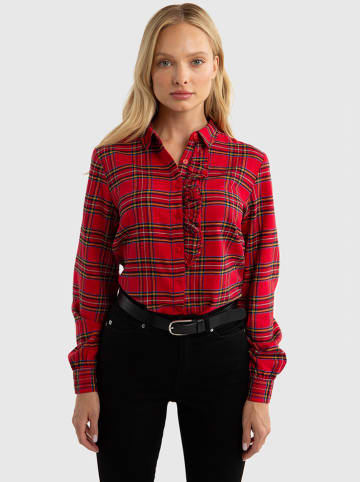 BIG STAR Koszula w kolorze czerwonym