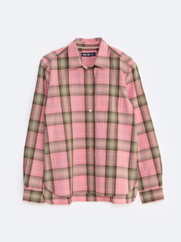 BIG STAR Hemd in Rosa/ Khaki
