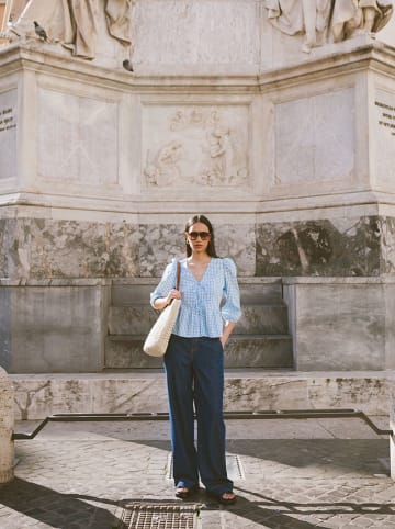 BIG STAR Bluzka w kolorze błękitnym