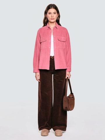 BIG STAR Cordhemd in Rosa