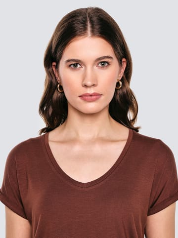 BIG STAR Koszulka w kolorze brązowym