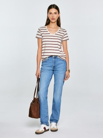 BIG STAR Koszulka "Retina" w kolorze kremowym