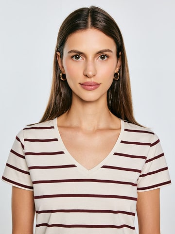 BIG STAR Koszulka "Retina" w kolorze kremowym