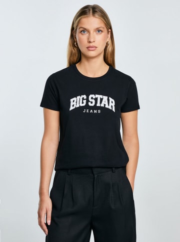 BIG STAR Koszulka w kolorze czarnym