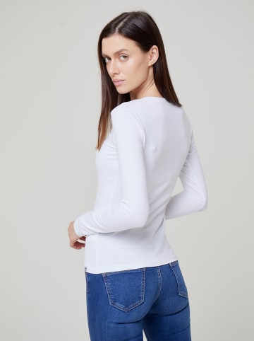 BIG STAR Longsleeve in Weiß