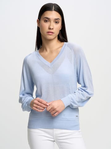 BIG STAR Pullover in Hellblau