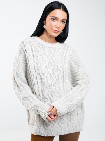 BIG STAR Pullover in Creme