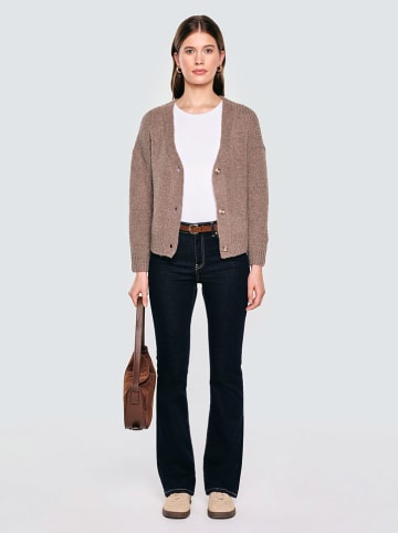 BIG STAR Cardigan in Hellbraun