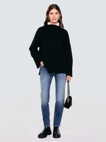 BIG STAR Sweter w kolorze czarnym