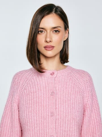 BIG STAR Kardigan w kolorze jasnoróżowym