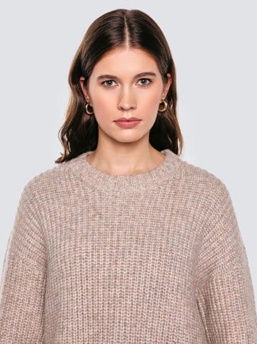 BIG STAR Sweter w kolorze beżowym