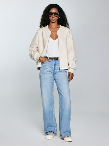 BIG STAR Sweatjacke "Felicata" in Creme