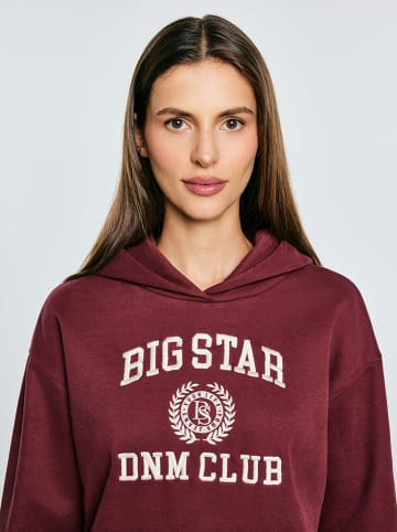 BIG STAR Bluza "Merta" w kolorze bordowym