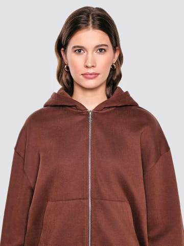 BIG STAR Bluza w kolorze brązowym