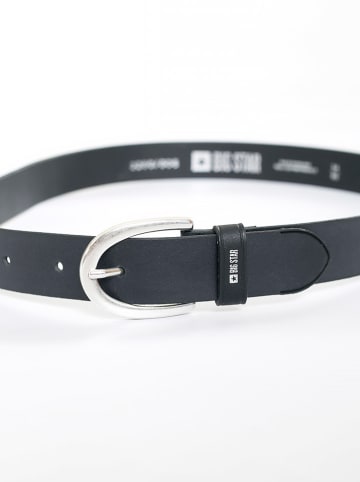 BIG STAR Leder-Gürtel in Schwarz