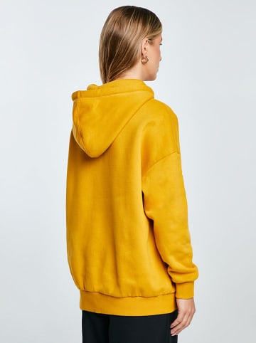 BIG STAR Bluza w kolorze żółtym