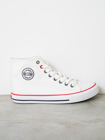 BIG STAR Sneakersy w kolorze białym