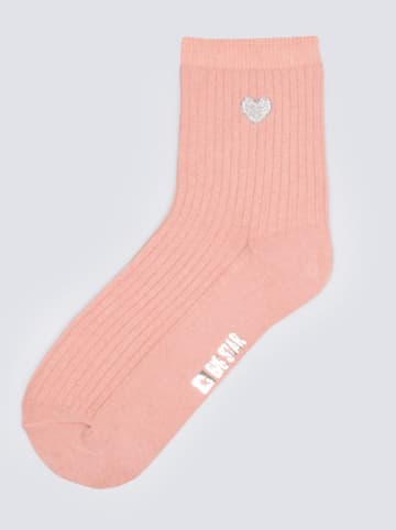 BIG STAR Skarpety w kolorze jasnoróżowym