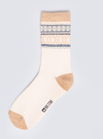 BIG STAR Socken in Creme