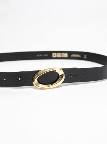 BIG STAR Leder-Gürtel in Schwarz
