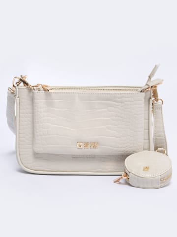 BIG STAR Umhängetasche in Creme - (B)23 x (H)15 cm