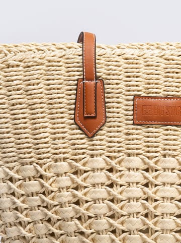 BIG STAR Shopper bag w kolorze beżowym - 47 x 35 cm