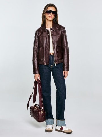 BIG STAR Schultertasche in Bordeaux - (B)26 x (H)16 cm