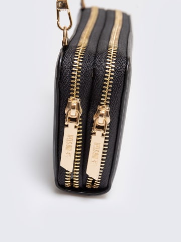 BIG STAR Portfel w kolorze czarnym - 20 x 9,5 cm