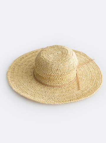 BIG STAR Kapelusz w kolorze beżowym